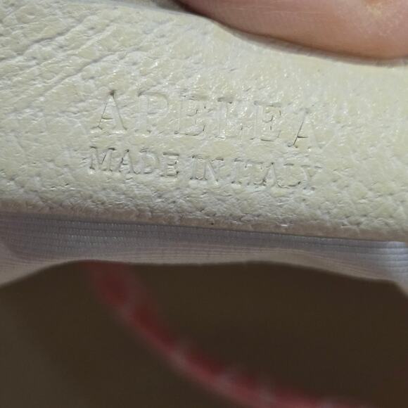 BVLGARI Maerea Logo Mania Canvas Leather Mini Tote Bag Purse Pink Cream Preppy - Picture 6 of 11